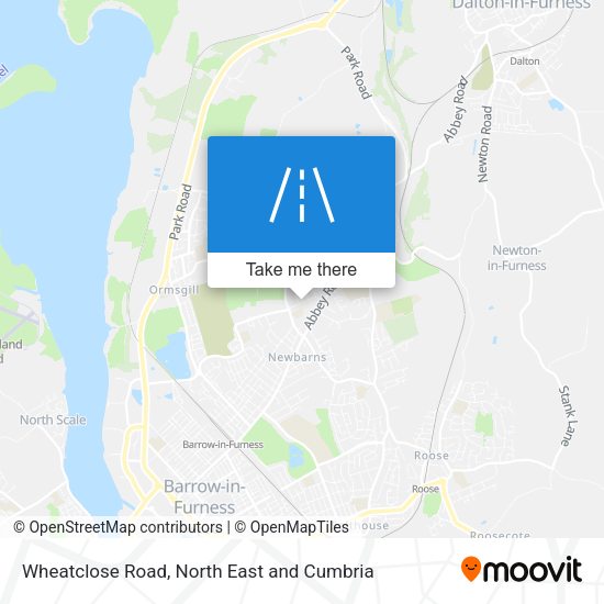 Wheatclose Road map