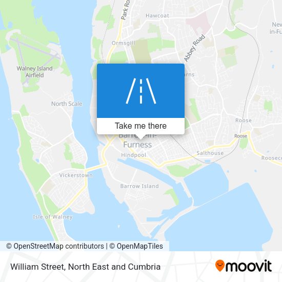 William Street map