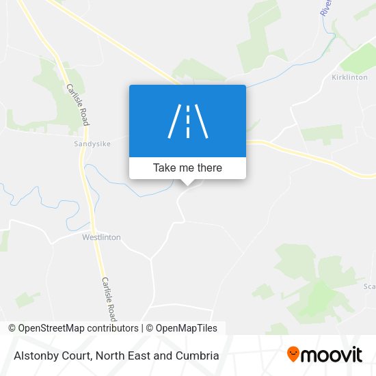 Alstonby Court map