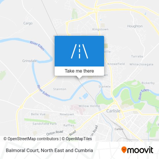 Balmoral Court map