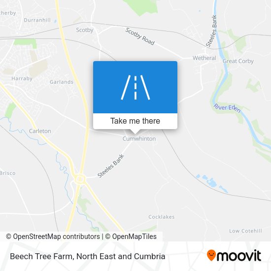 Beech Tree Farm map