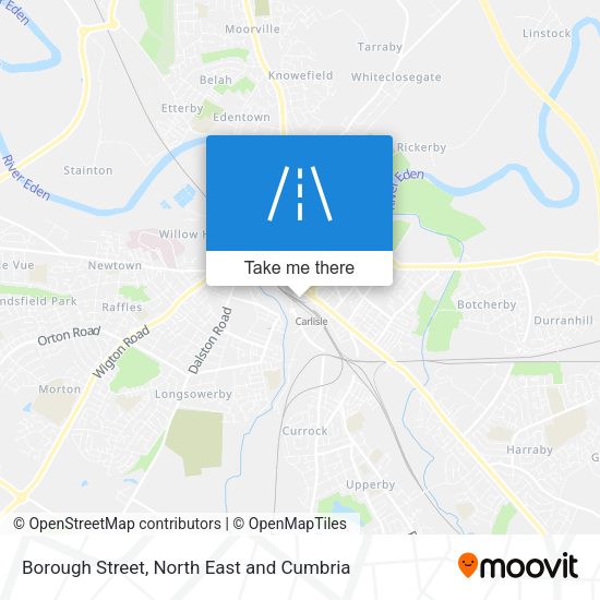 Borough Street map