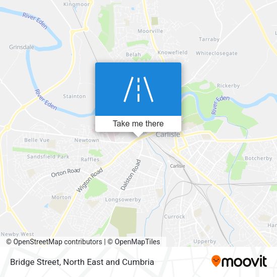 Bridge Street map