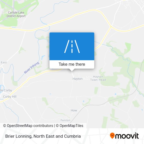 Brier Lonning map