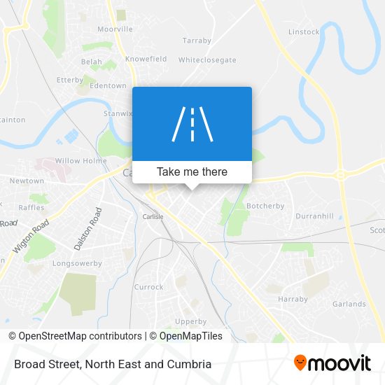 Broad Street map