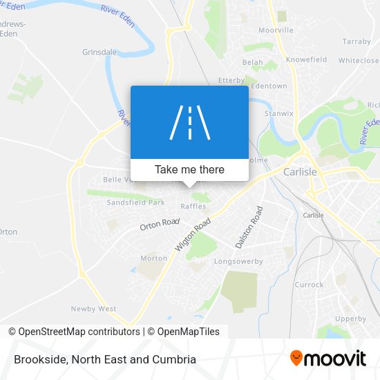 Brookside map