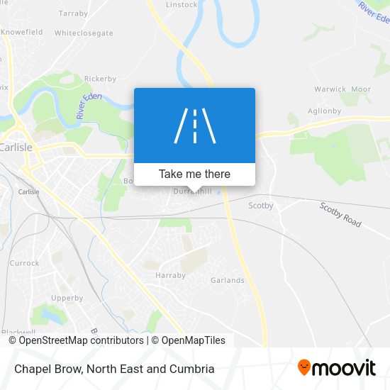 Chapel Brow map