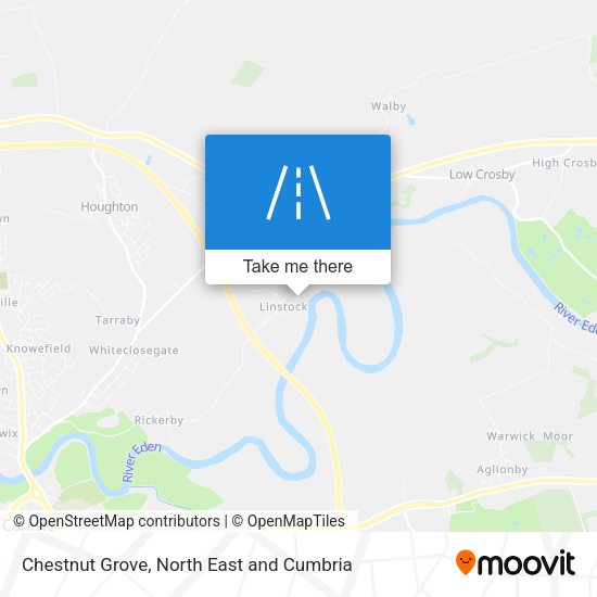 Chestnut Grove map