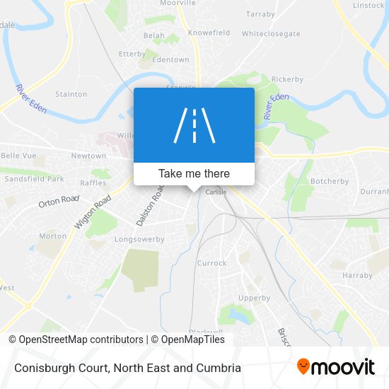 Conisburgh Court map