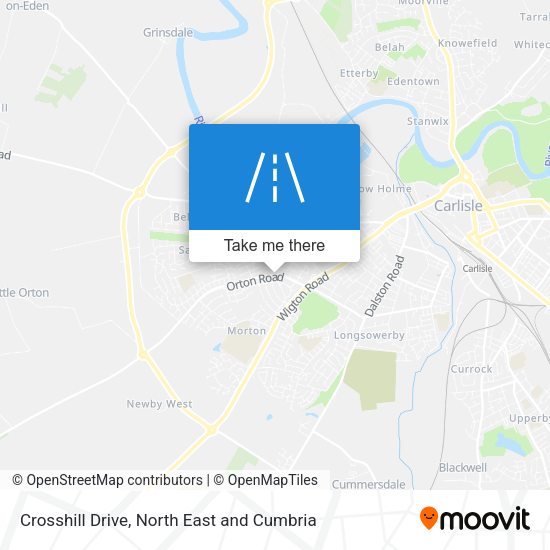 Crosshill Drive map