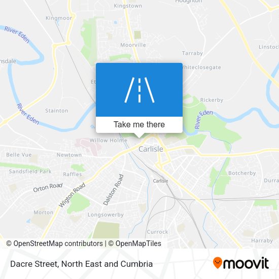 Dacre Street map