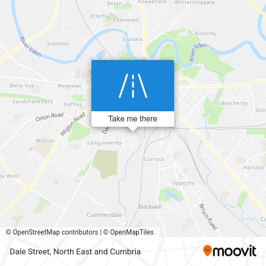 Dale Street map