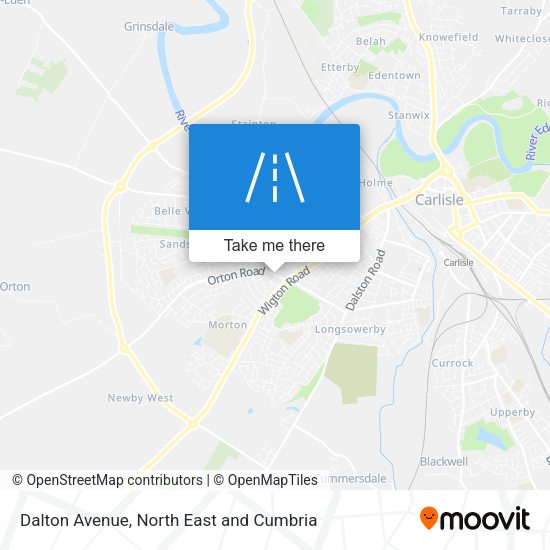 Dalton Avenue map