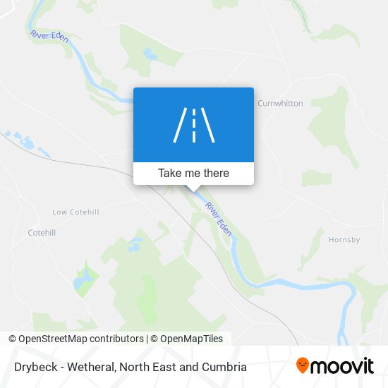 Drybeck - Wetheral map