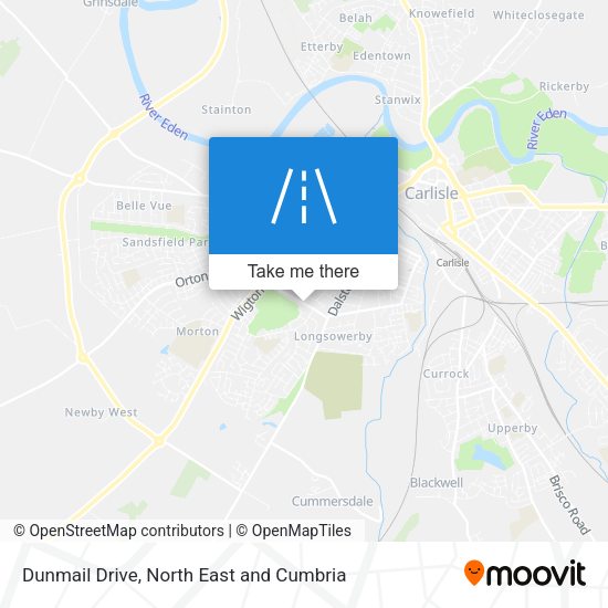 Dunmail Drive map