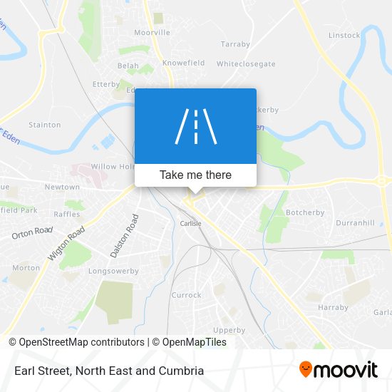 Earl Street map