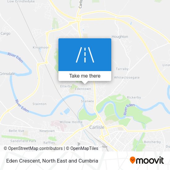 Eden Crescent map