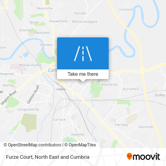 Furze Court map
