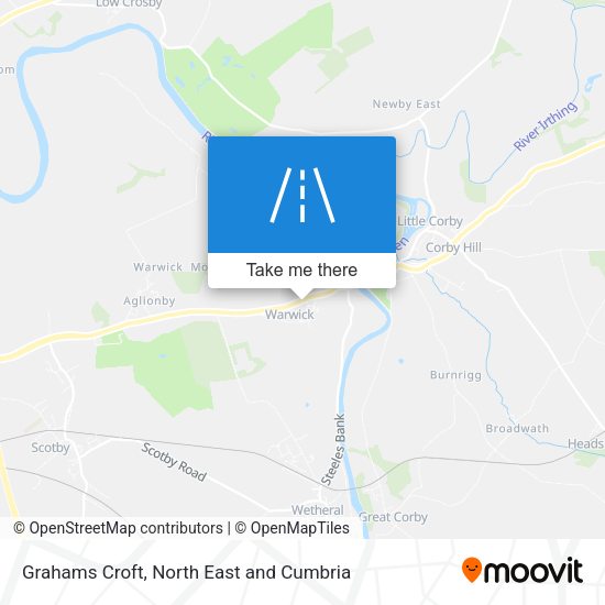 Grahams Croft map