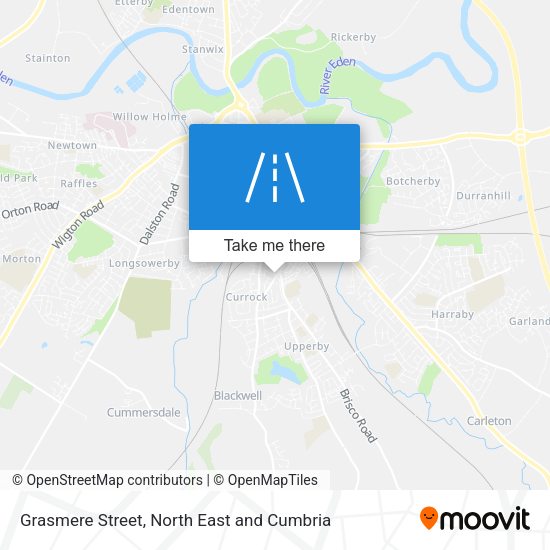 Grasmere Street map
