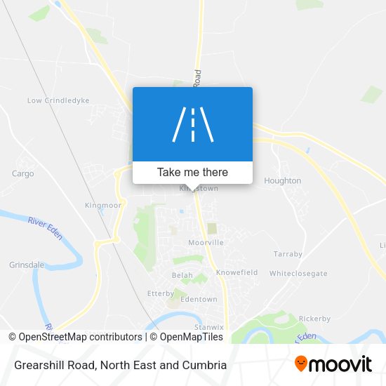 Grearshill Road map