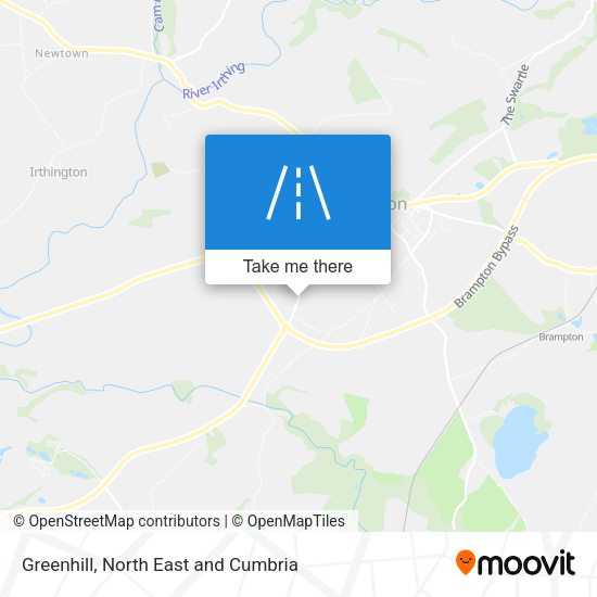 Greenhill map