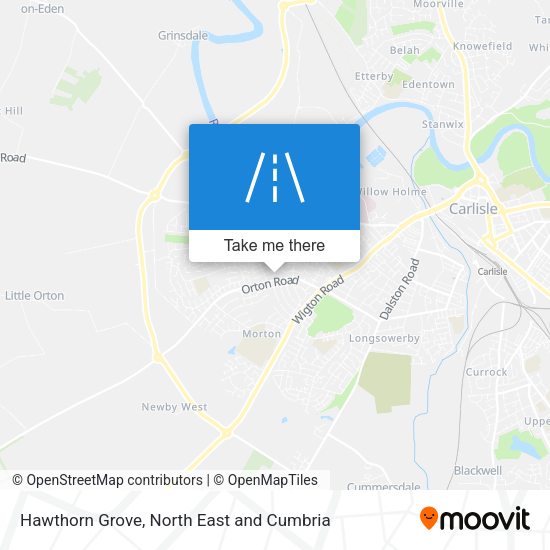 Hawthorn Grove map