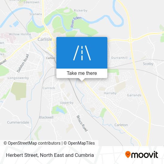 Herbert Street map