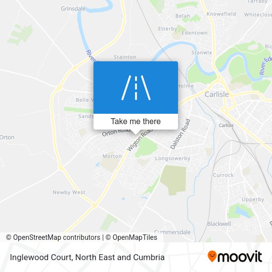 Inglewood Court map