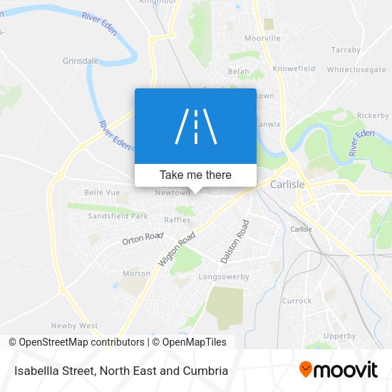 Isabellla Street map