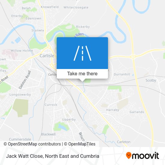 Jack Watt Close map