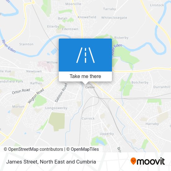 James Street map