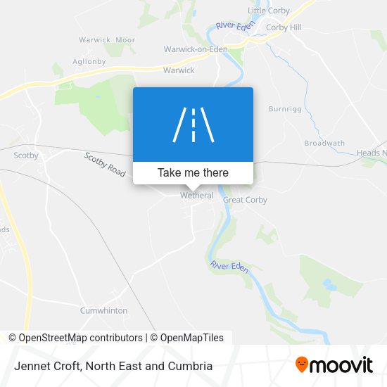 Jennet Croft map