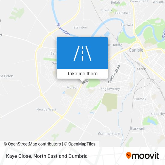 Kaye Close map