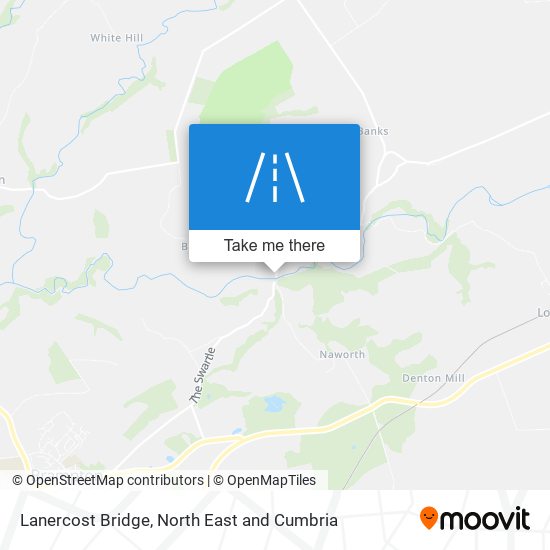 Lanercost Bridge map