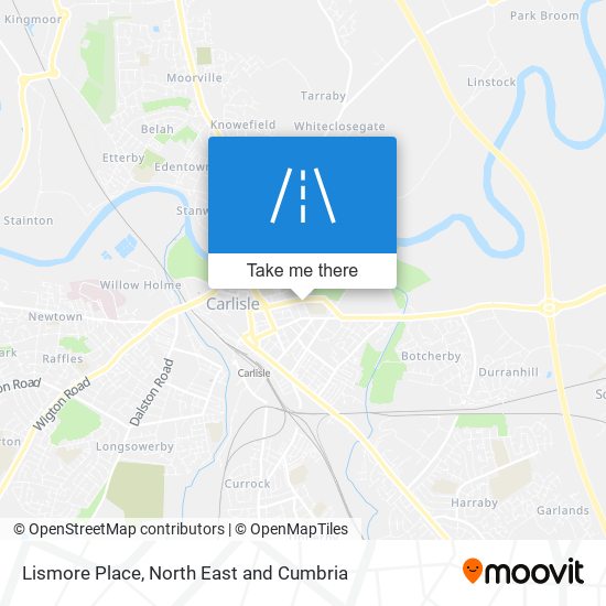 Lismore Place map