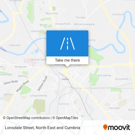 Lonsdale Street map