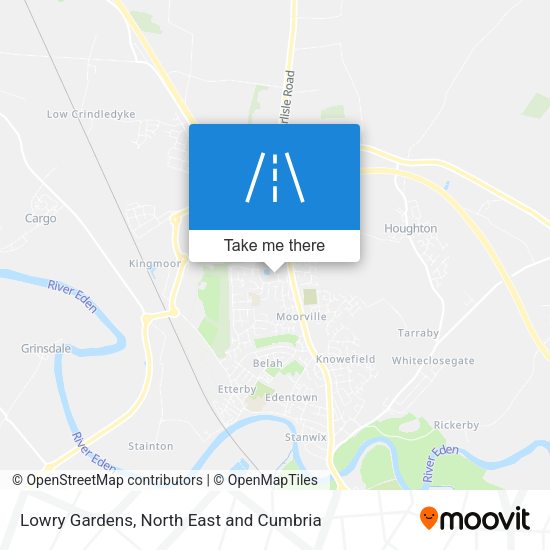 Lowry Gardens map