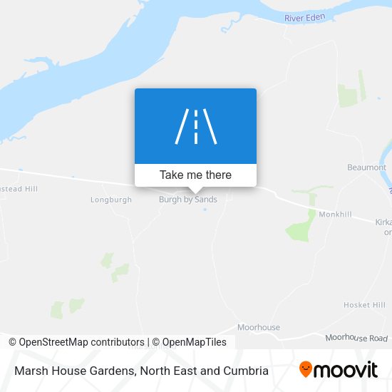 Marsh House Gardens map