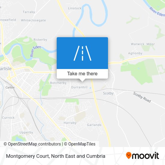 Montgomery Court map