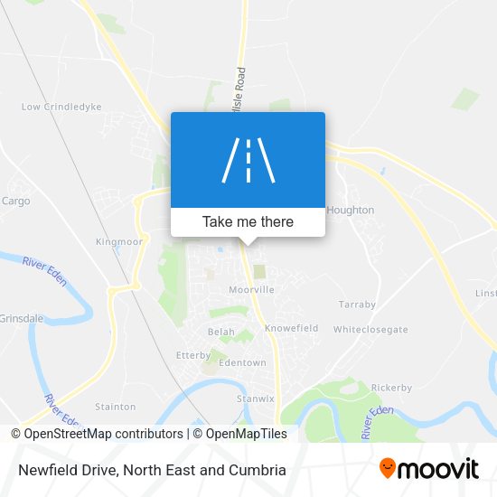 Newfield Drive map