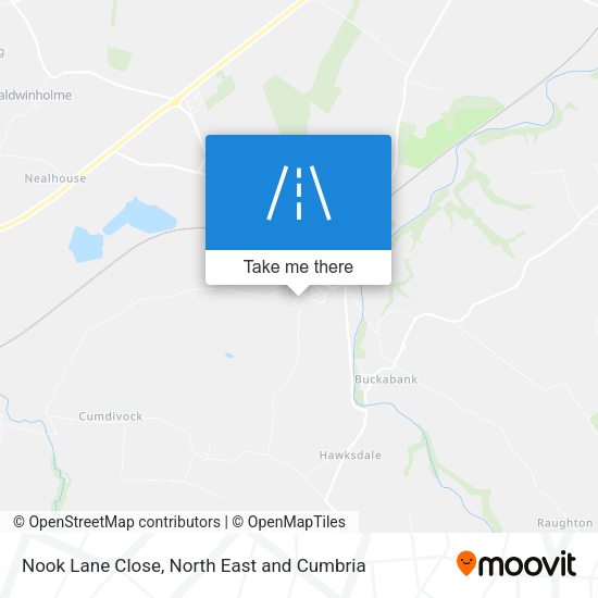 Nook Lane Close map