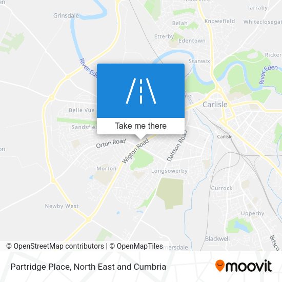 Partridge Place map