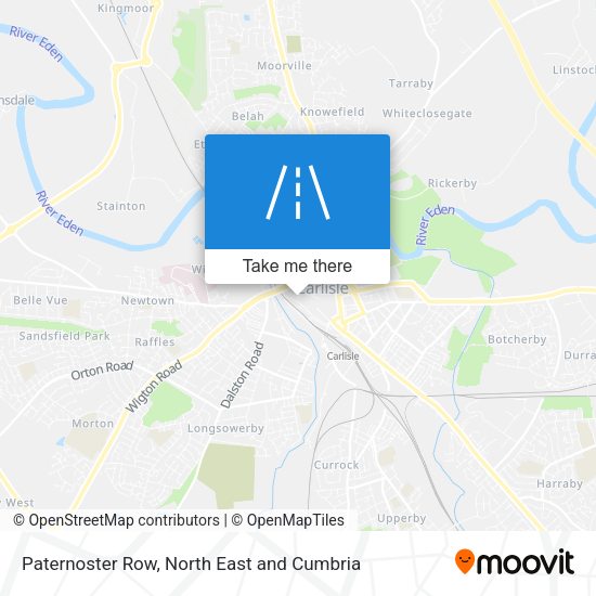 Paternoster Row map