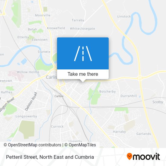Petteril Street map