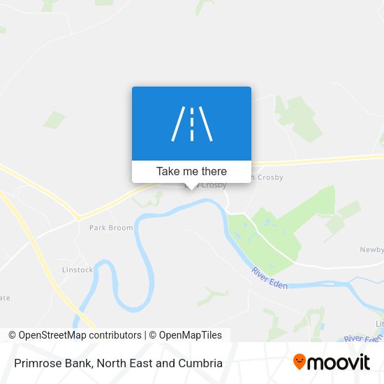 Primrose Bank map