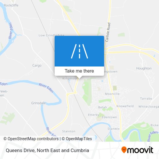 Queens Drive map