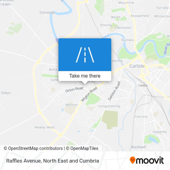 Raffles Avenue map