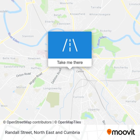 Randall Street map