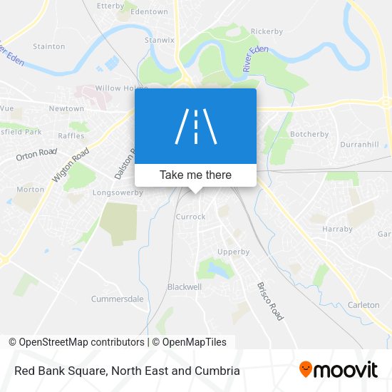 Red Bank Square map